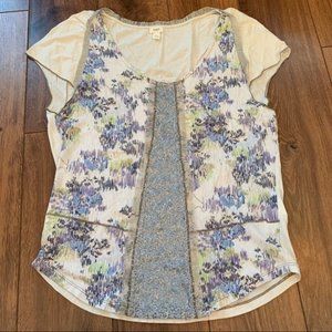 Anthropology brand Tiny top size small GUC